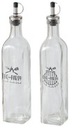 Butelki na dressing z dozownikiem BBQ, 500 ml, 2 szt.