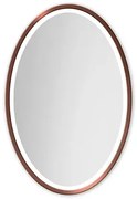 Lustro łazienkowe OVAL 60x90 z oświetleniem LED EXCLUSIVE RUKE