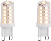 Zestaw 2 żarówek LED G9 z możliwością ściemniania 3,2W 250lm 2200K