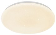 Inteligentna lampa sufitowa biała 38 cm efekt gwiazdy w komplecie z LED i pilotem - Extrema Nowoczesny Oswietlenie wewnetrzne