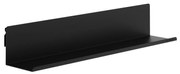 Półka wisząca JOANNE 700 mm, czarna