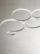 Lampa wisząca LED Pois-Silver