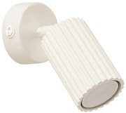 Kremowy nowoczesny kinkiet z włącznikiem - 3X D291 D7-N89