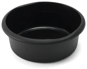 Czarna miska z uchwytami Addis Circular, 7,7 l