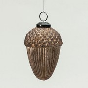 Bombka szklana Acorn Gold 7x7x10 cm