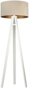 Lampa stojąca HOME 50 beżowa/złota/biała BPS KONCEPT