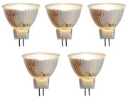Zestaw 5 żarówek LED GU5.3 MR16 5W 420lm 2700K 12V