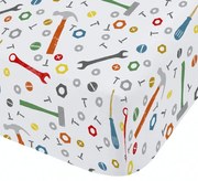 Prześcieradło dziecięce do łóżeczka z gumką 70x140 cm Digger Dreams – Catherine Lansfield
