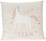 Poduszka dziecięca Unicorn dream biały, 40 x 40  cm