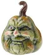 Ceramiczny świecznik z motywem Halloween Pumpkin – Dakls
