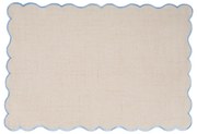 Mata stołowa z mieszanki lnu 30x43 cm Noura – Tiseco Home Studio