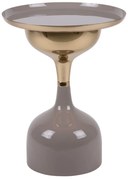 Metalowy okrągły stolik ø 41 cm Ivy – Leitmotiv