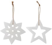 Ozdoby świąteczne zestaw 2 szt. Otta – Bloomingville