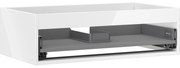 Mexen Box-A korpus szafki podumywalkowej 80 cm, 1 szuflada, biały połysk - 91AX0-0800-235-1-00
