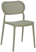 Zielone nowoczesne krzesło do ogrodu M8-L70