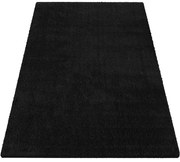 Puszysty Dywan Czarny Nowoczesny G6-T00