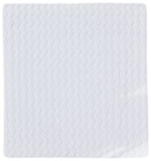 Biała muślinowa narzuta pikowana 210x240 cm Plain Muslin – Butter Kings