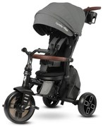 QPlay - Dziecięcy trójkołowy rowerek 7w1 COMFO MAX, szary