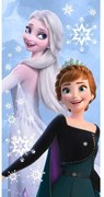 Bawełniany ręcznik dziecięcy 70x140 cm Frozen "Sisters" – Jerry Fabrics
