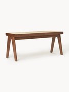 Ławka z plecionką wiedeńską Sissi