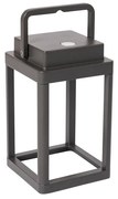 Zewnetrzna Lampa stołowa zewnętrzna ciemnoszara z wbudowanym akumulatorem LED - Yara Nowoczesny Oswietlenie zewnetrzne