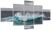 Obraz - Fale w oceanie (125x70 cm)
