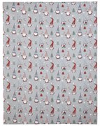 Bawełniany obrus ze świątecznym motywem 137x178 cm Gnomes – Catherine Lansfield