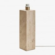 Podstawa Lampy Stołowej Z Trawertynu Davise Travertine - Sklum