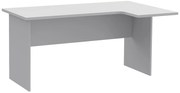 Białe narożne biurko do pracy T2-S45