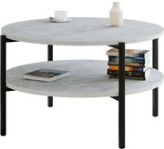 Okrągły stolik kawowy beton D3-N64