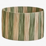 Abażur Ø30 Cm Z Plecionego Papieru Marsali Wojskowa Zieleń - Sklum