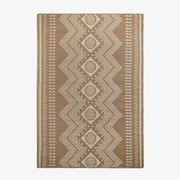 Prostokątny Dywanik Zewnętrzny Z Polipropylenu Ariane Beige Migdałowa & 230x160 Cm - Sklum