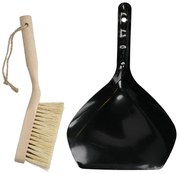 Zestaw zmiotki i szufelki z drewna bukowego Kitchen Craft Natural Elements