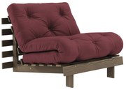 Bordowy fotel Roots – Karup Design