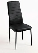 Pakiet 4 krzese Lauter ze sztucznej skóry