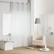 Firana okienna na przelotkach MINNIE, 140 x 240 cm, z dekorem