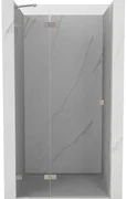 Mexen Lunar drzwi prysznicowe uchylne lewe 70 cm, transparent, nikiel szczotkowany - 834-070-000-97-00-L