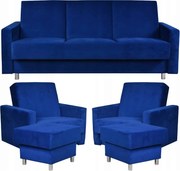 Zestaw wypoczynkowy wersalka fotele Family Meble