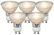 Zestaw 5 Żarówek LED GU10 COB 3,5W 330 lm 3000K