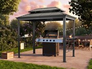 TOOLPORT 2,75x1,8m, Pawilon grillowy Hardtop - (300218)