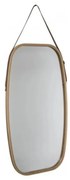 5five - Lustro ścienne OVAL 77x43 cm bambus