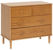 Komoda z 4 szufladami CHARLIE, 90 x 46 x 80,5 cm