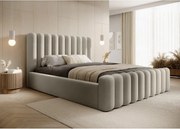 Łóżko Mona VII 140 w tkaninie Magic Velvet 2201