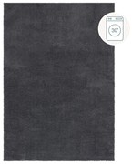 Ciemnoszary dywan z włókien z recyklingu odpowiedni do prania 120x170 cm Fluffy – Flair Rugs