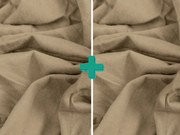 PrzytulneMieszkanie.pl 2x Prześcieradło jersey EXCLUSIVE 90x200 cm beżowe