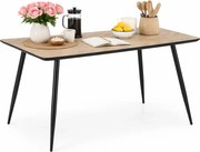Prostokątny stół w stylu modern retro 120x80 D8-P74