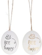 Zawieszone jajko kurze BEE HAPPY - więcej wariantów