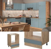 Szafka kuchenna niebiesko-szary 60x60x81.6 r-line