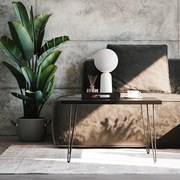 Stolik kawowy VIDA 68 x 68 cm do salonu, pokoju Czarny