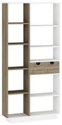 Biblioteczka Luma White and Walnut